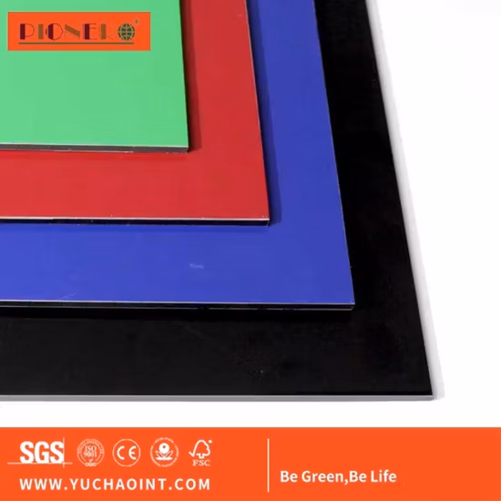 New Construction Material A2 Fr Aluminum Composite Panel for Exterior Wall Cladding